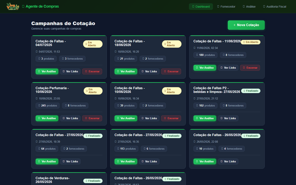 Agente de Compras